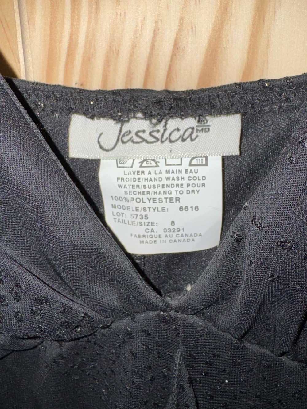 Jessica Black Sparkle Ruffle Maxi Dress - Picture 5 of 5